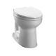 Toto C715#01 Carusoe Round Toilet Bowl Only In Cotton White