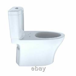 Toto CST446CEMFG#01 Aquia IV Close Coupled Toilet Cotton White, 1.28 GPF/0.8