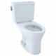 Toto Drake Close Coupled Toilet, 1.28 & 0.8 Gpf Cst746cemg01
