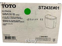 Toto, ST243E#01, Entrada, Close Coupled, Elongated, Toilet Tank, and Cover, Whit