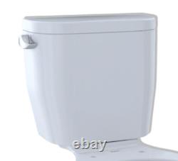 Toto ST243E#01 Entrada Close Coupled Elongated Toilet Tank and Cover, White