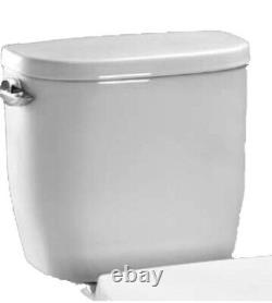 Toto ST243E#01 Entrada Close Coupled Elongated Toilet Tank and Cover, White