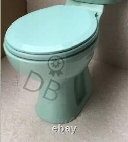 Turquoise Toilet Pan Close Coupled