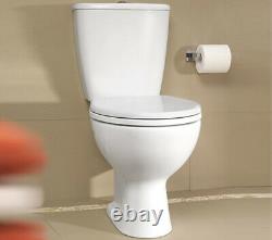Twyford Alcona Close Coupled WC Pan And Cistern 640mm Horizontal Outlet Toilet