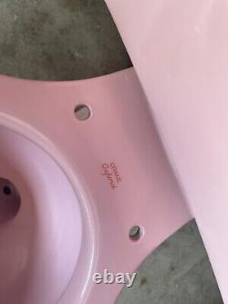 Vintage 1950 Crane Pink Oxford Toilet